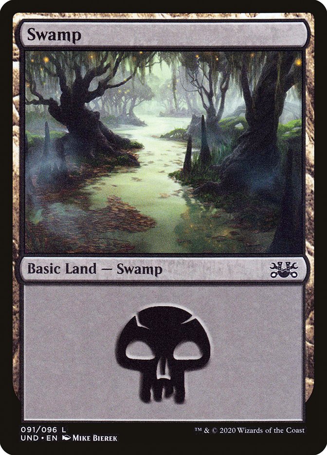 Swamp (91) [Unsanctioned] Magic: The Gathering