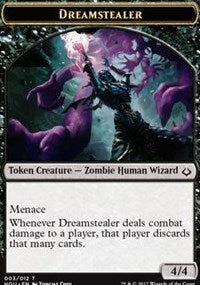 Dreamstealer // Warrior Double-Sided Token [Hour of Devastation Tokens] Magic: The Gathering