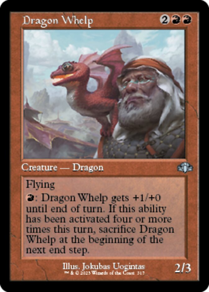 Dragon Whelp (Retro) [Dominaria Remastered] Magic: The Gathering