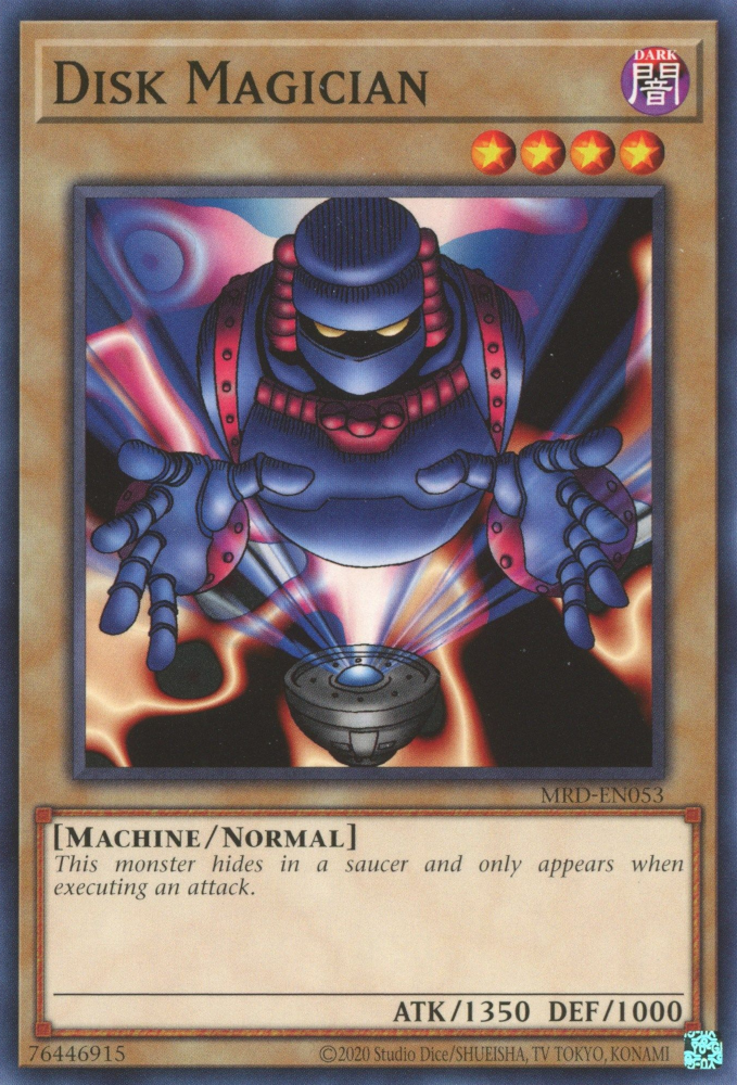 Disk Magician [MRD-EN053] Common Yu-Gi-Oh!