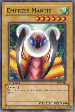 Empress Mantis [LON-040] Common Yu-Gi-Oh!