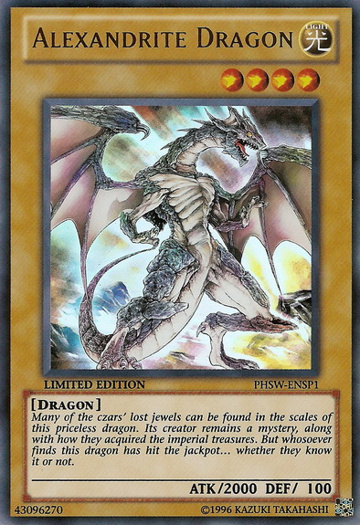 Alexandrite Dragon [PHSW-ENSP1] Ultra Rare Yu-Gi-Oh!