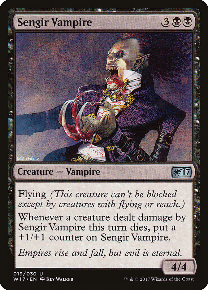 Sengir Vampire [Welcome Deck 2017] Magic: The Gathering