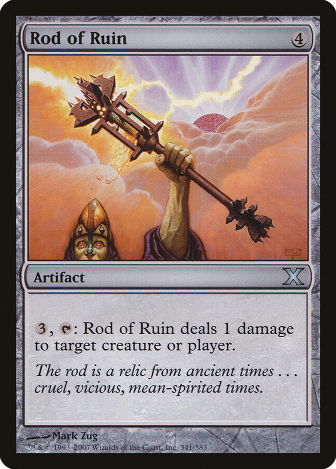 Rod of Ruin [Tenth Edition] Magic: The Gathering