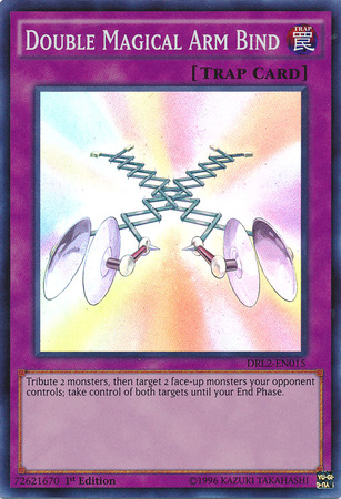 Double Magical Arm Bind [DRL2-EN015] Super Rare Yu-Gi-Oh!