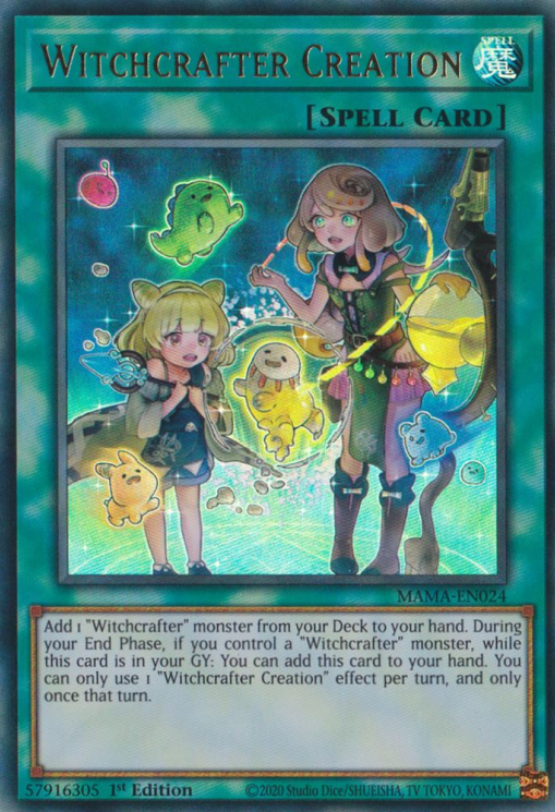 Witchcrafter Creation [MAMA-EN024] Ultra Rare Yu-Gi-Oh!