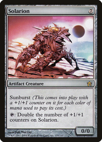 Solarion [Fifth Dawn] Magic: The Gathering
