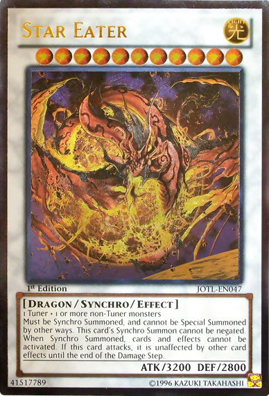 Star Eater (UTR) [JOTL-EN047] Ultimate Rare Yu-Gi-Oh!