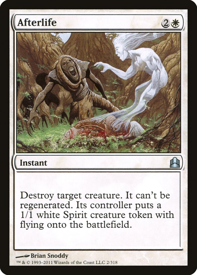 Afterlife [Commander 2011] Magic: The Gathering