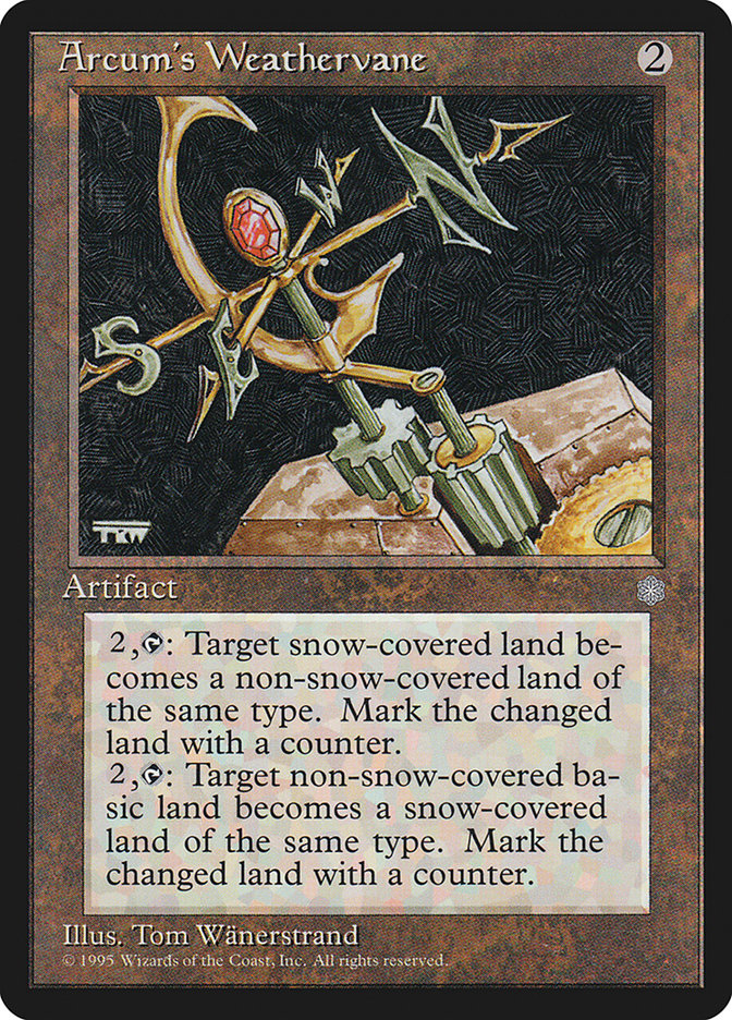 Arcum's Weathervane [Ice Age] Magic: The Gathering