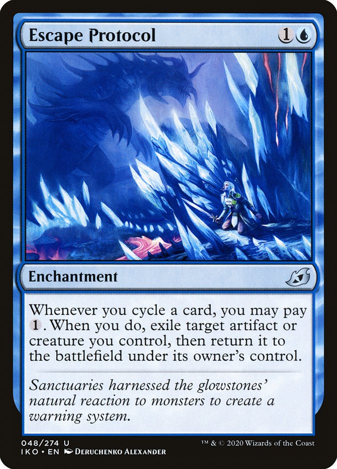 Escape Protocol [Ikoria: Lair of Behemoths] Magic: The Gathering