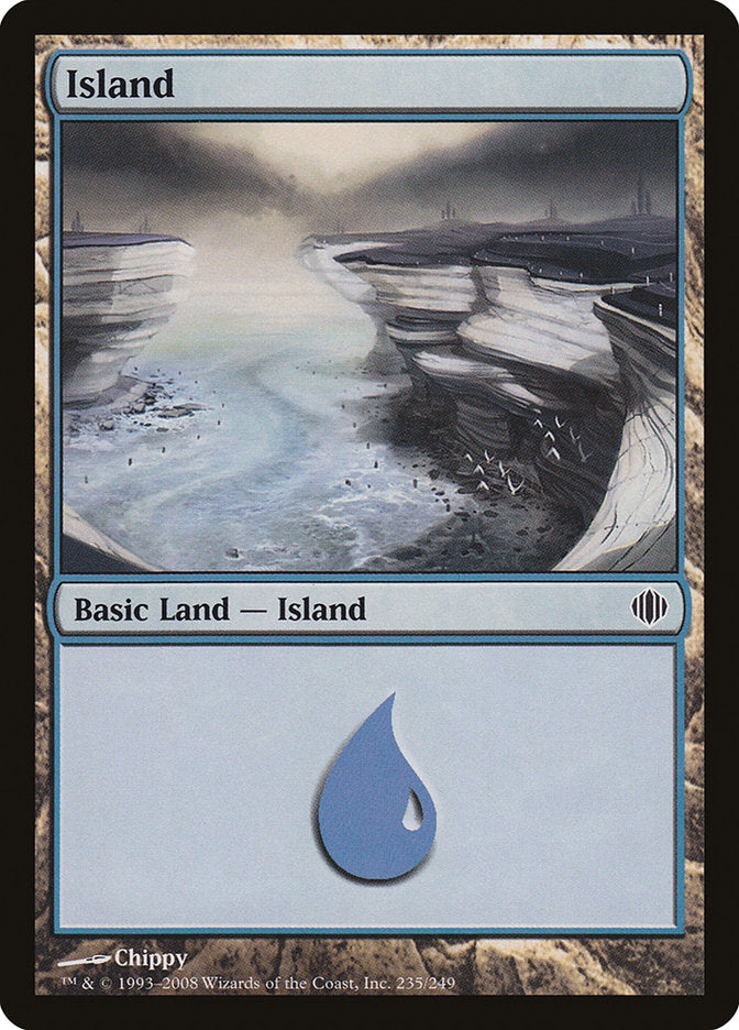 Island (235) [Shards of Alara] Magic: The Gathering