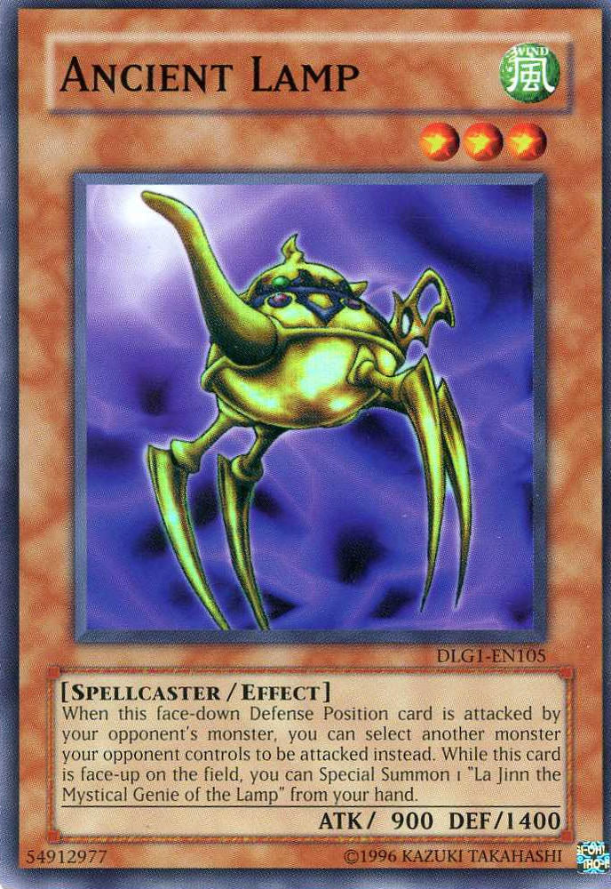 Ancient Lamp [DLG1-EN105] Super Rare Yu-Gi-Oh!