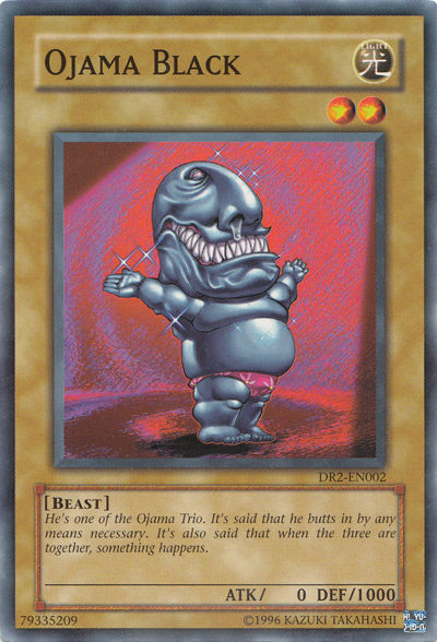 Ojama Black [DR2-EN002] Common Yu-Gi-Oh!