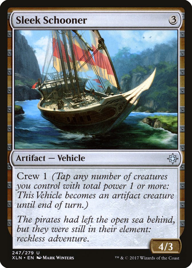 Sleek Schooner [Ixalan] Magic: The Gathering