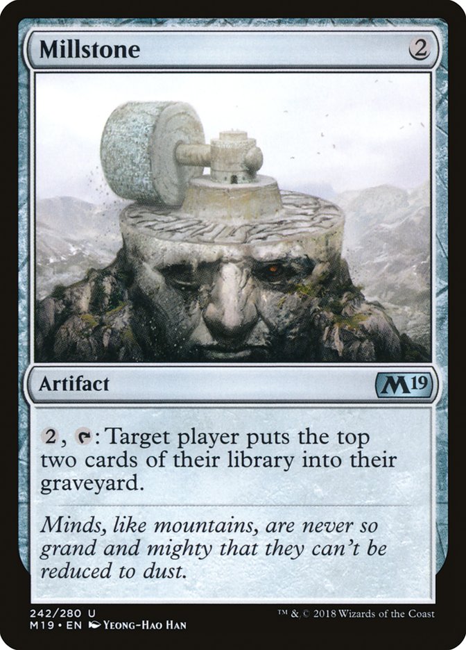 Millstone [Core Set 2019] Magic: The Gathering
