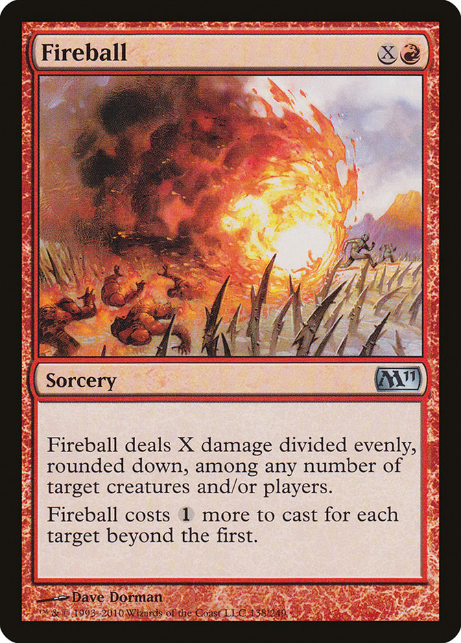 Fireball [Magic 2011] Magic: The Gathering
