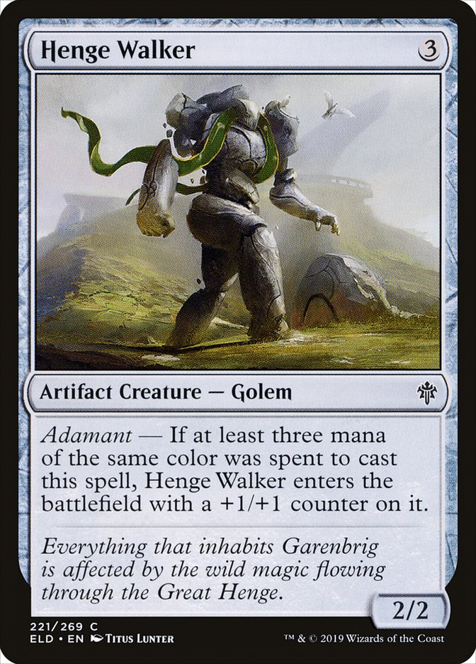 Henge Walker [Throne of Eldraine] Magic: The Gathering