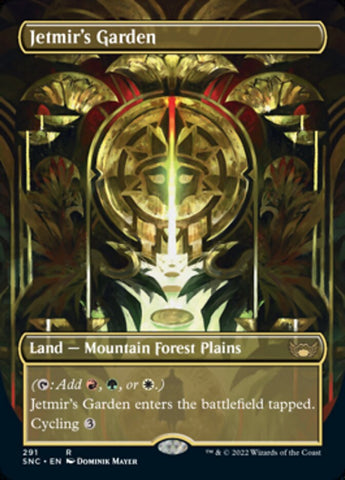 Jetmir's Garden (Borderless Alternate Art) [Streets of New Capenna] Magic: The Gathering