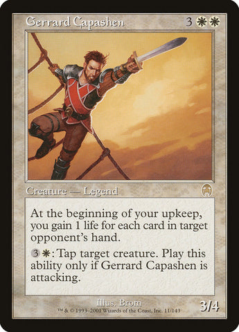 Gerrard Capashen [Apocalypse] Magic: The Gathering
