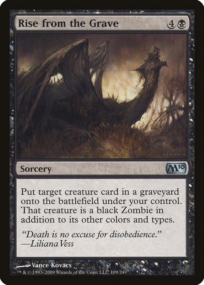 Rise from the Grave [Magic 2010] Magic: The Gathering