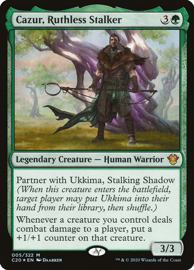 Cazur, Ruthless Stalker [Commander 2020] Magic: The Gathering