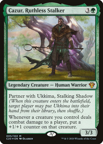 Cazur, Ruthless Stalker [Commander 2020] Magic: The Gathering
