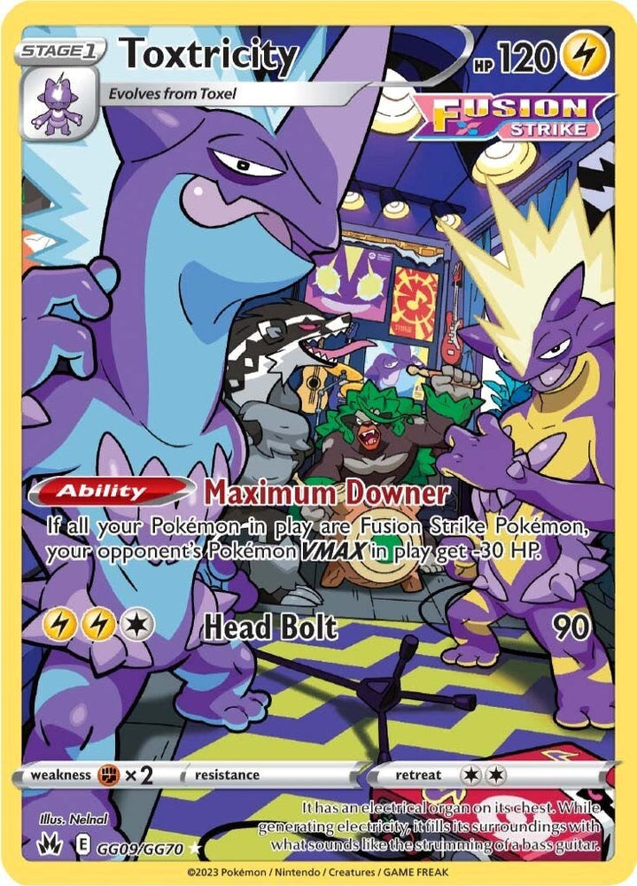 Toxtricity (GG09/GG70) [Sword & Shield: Crown Zenith] Pokémon