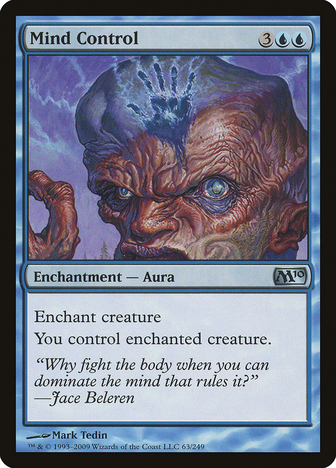 Mind Control [Magic 2010] Magic: The Gathering