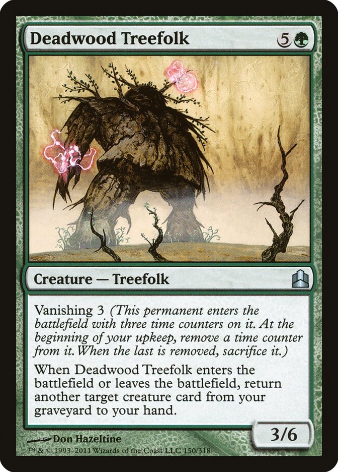 Deadwood Treefolk [Commander 2011] Magic: The Gathering