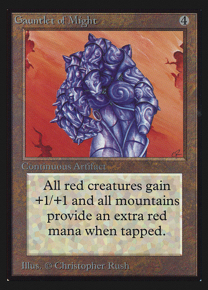 Gauntlet of Might [International Collectors' Edition] Magic: The Gathering