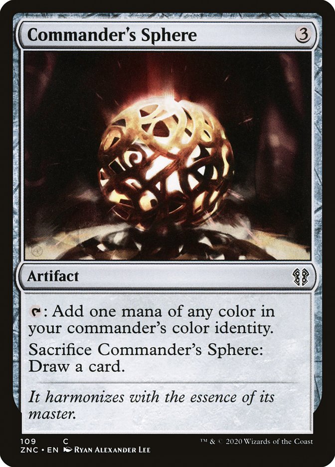 Commander's Sphere [Zendikar Rising Commander] Magic: The Gathering