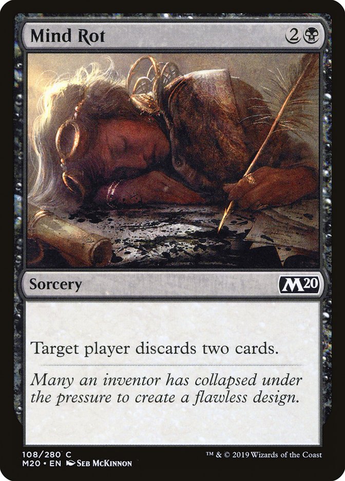 Mind Rot [Core Set 2020] Magic: The Gathering