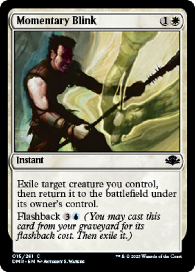 Momentary Blink [Dominaria Remastered] Magic: The Gathering
