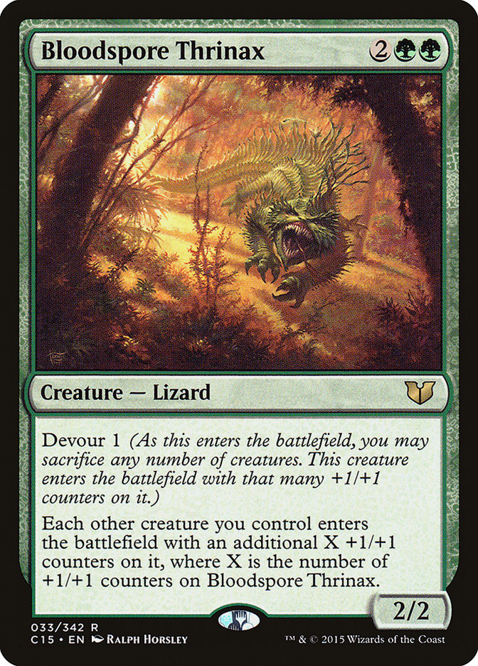 Bloodspore Thrinax [Commander 2015] Magic: The Gathering
