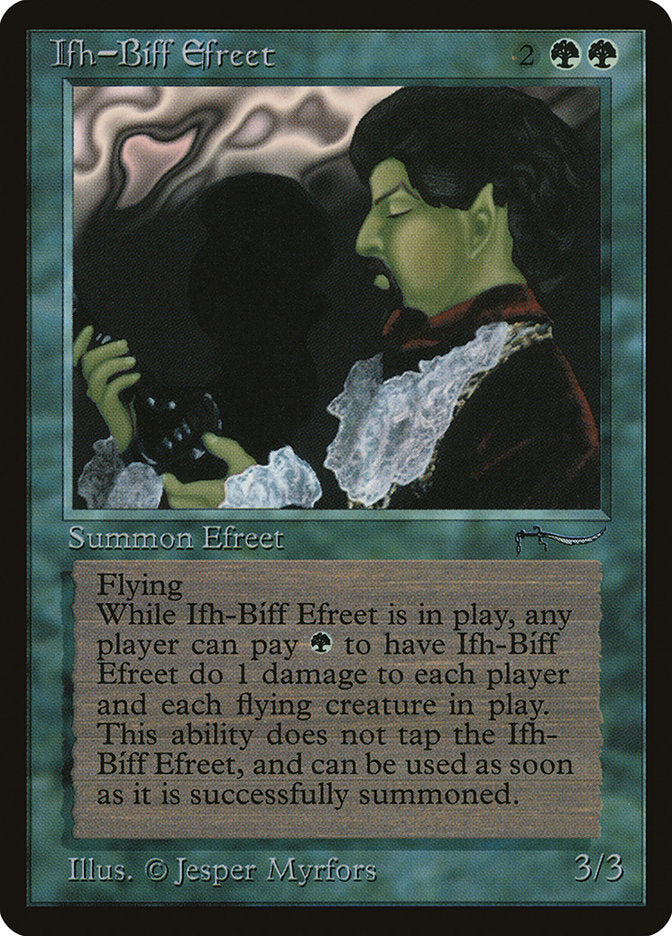 Ifh-Biff Efreet [Arabian Nights] Magic: The Gathering