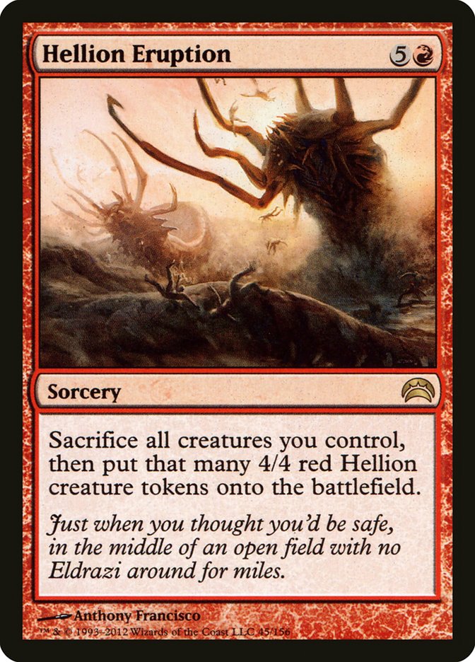 Hellion Eruption [Planechase 2012] Magic: The Gathering