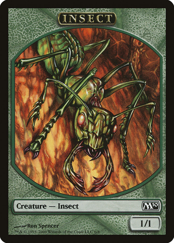 Insect Token [Magic 2010 Tokens] Magic: The Gathering