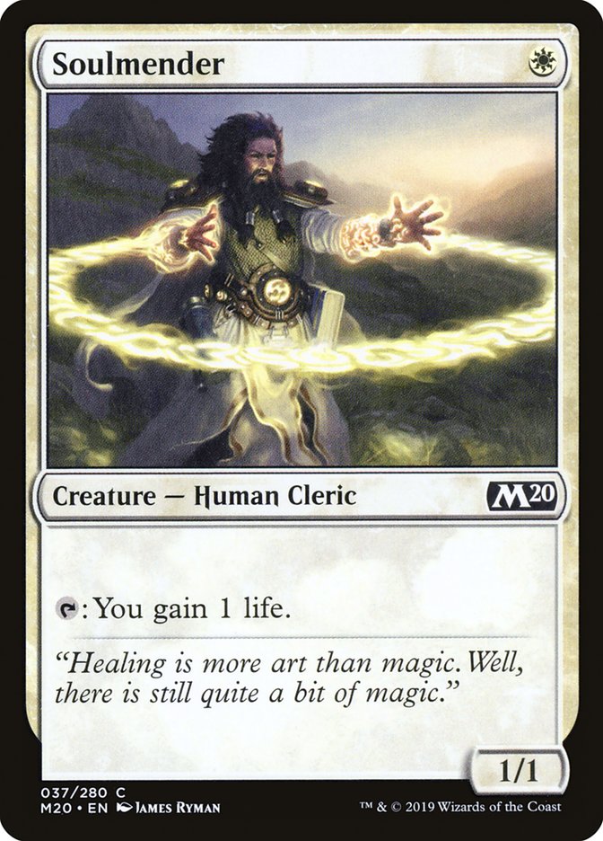 Soulmender [Core Set 2020] Magic: The Gathering