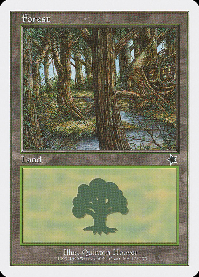 Forest (171) [Starter 1999] Magic: The Gathering