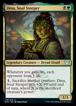 Dina, Soul Steeper [Strixhaven: School of Mages] Magic: The Gathering