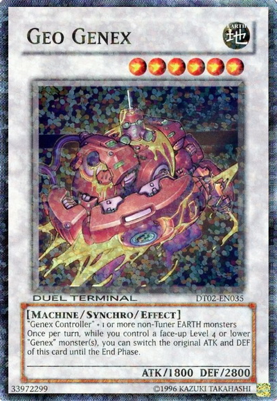 Geo Genex [DT02-EN035] Super Rare Yu-Gi-Oh!