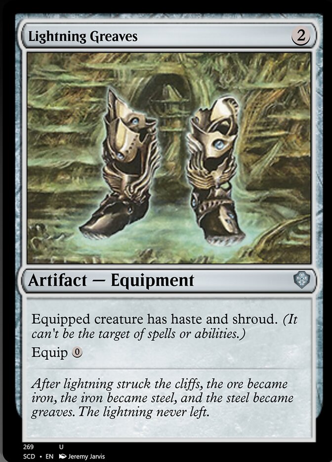 Lightning Greaves [Starter Commander Decks] Magic: The Gathering