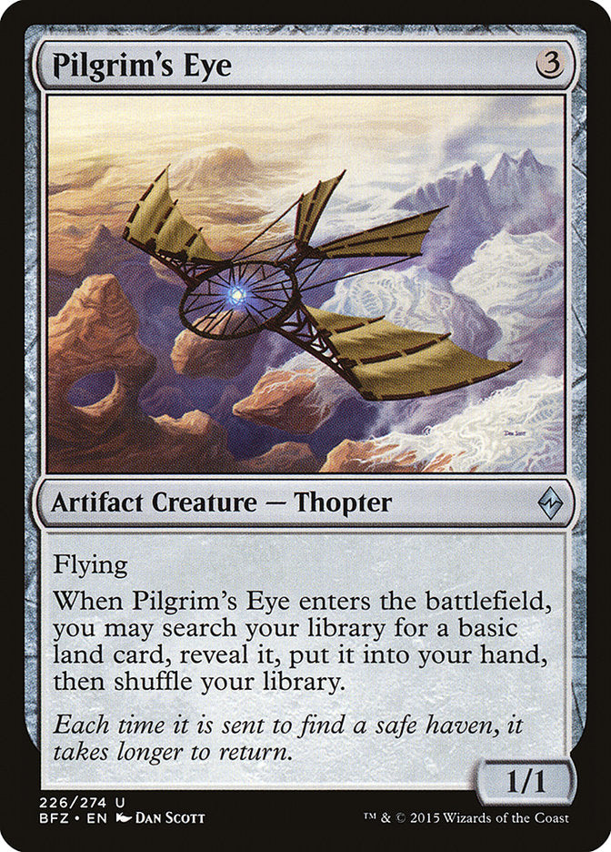Pilgrim's Eye [Battle for Zendikar] Magic: The Gathering