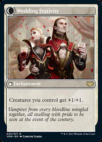 Wedding Announcement // Wedding Festivity [Innistrad: Crimson Vow] Magic: The Gathering