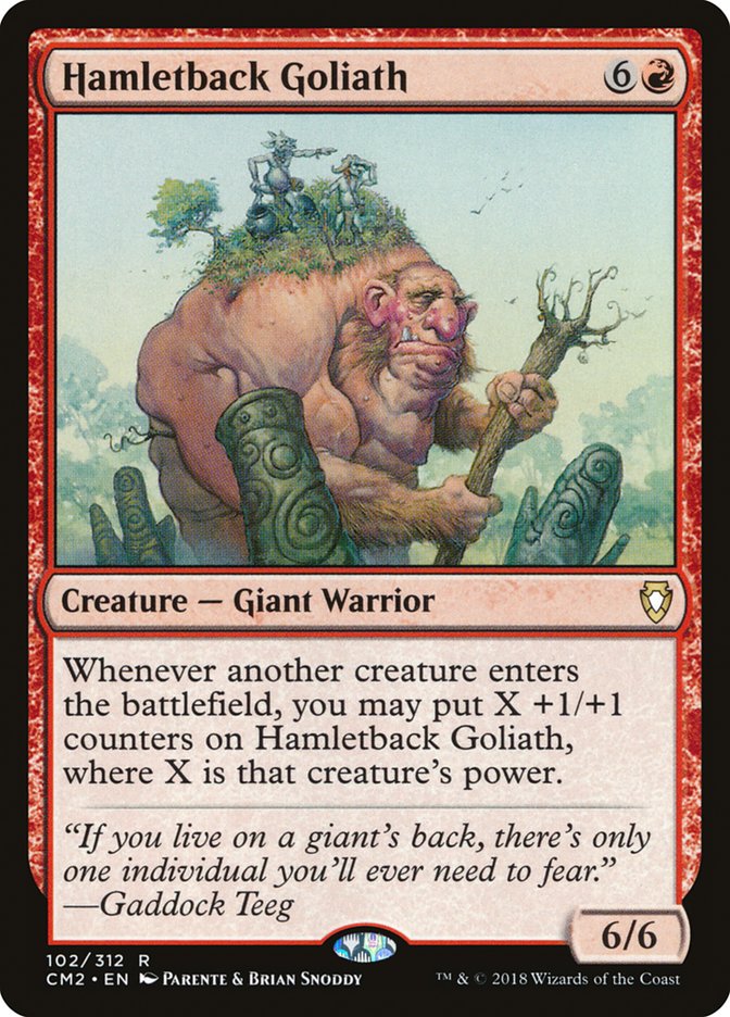 Hamletback Goliath [Commander Anthology Volume II] Magic: The Gathering