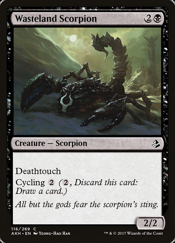 Wasteland Scorpion [Amonkhet] Magic: The Gathering