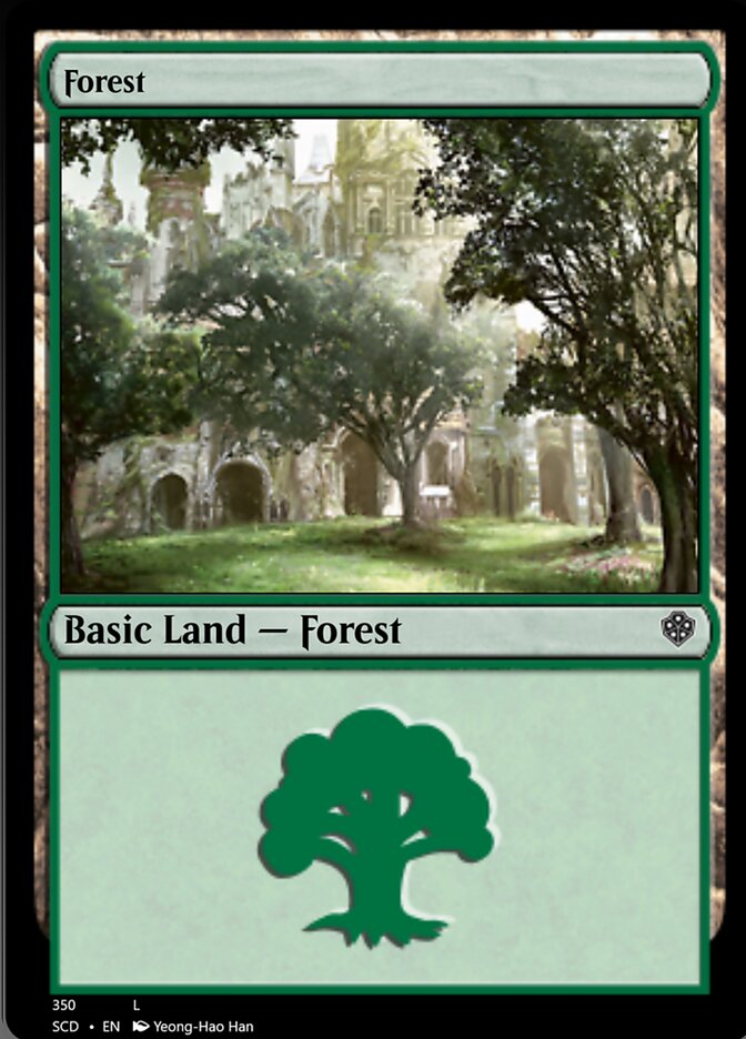 Forest (350) [Starter Commander Decks] Magic: The Gathering