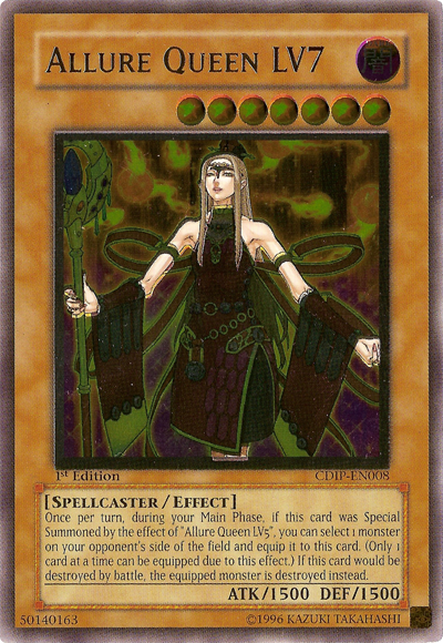 Allure Queen LV7 [CDIP-EN008] Ultimate Rare Yu-Gi-Oh!