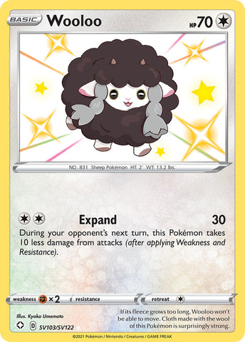 Wooloo (SV103/SV122) [Sword & Shield: Shining Fates] Pokémon